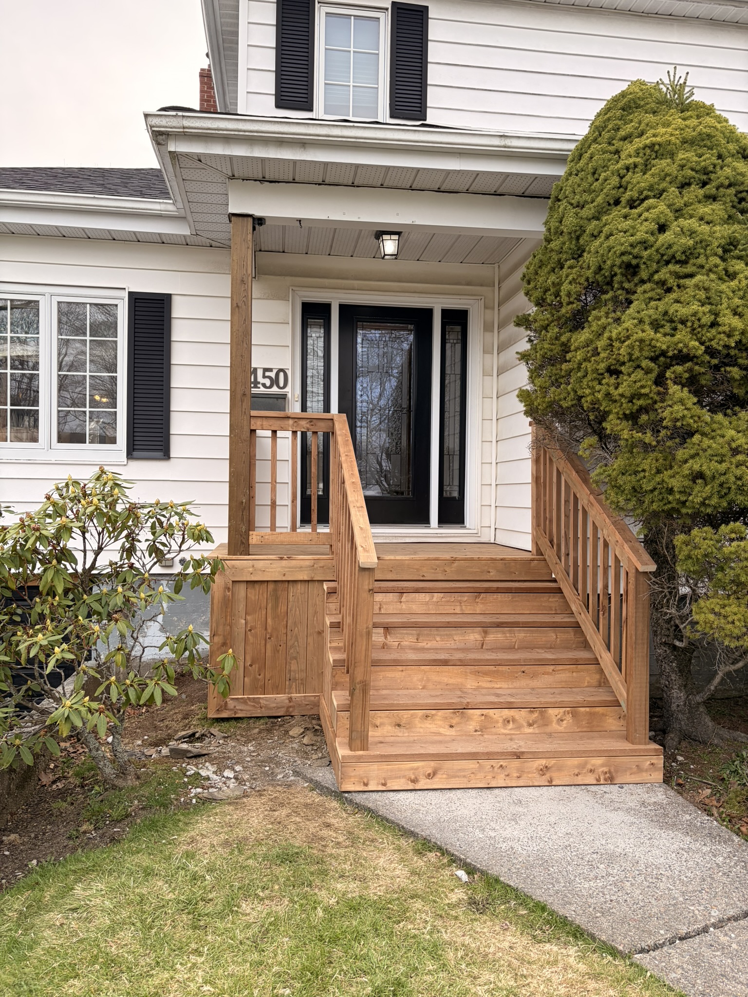 Front patio rebuild